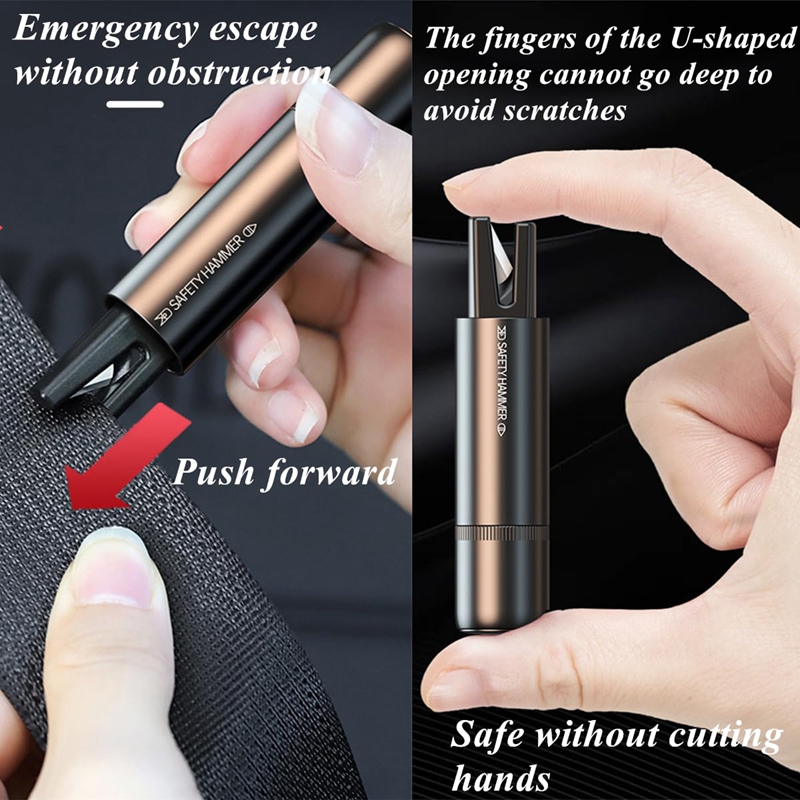 New 2 In 1 Car Safety Hammer E - Rescue Rope Throw review and price