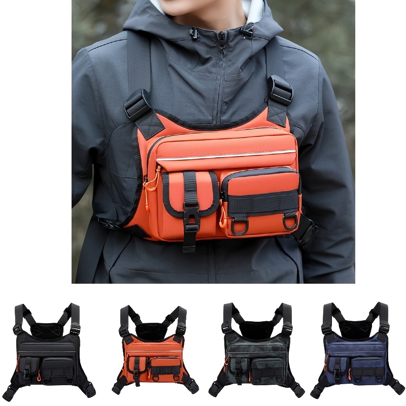 Men's Tactical Chest Bag, Runn - Fishing Kit Compact review and price