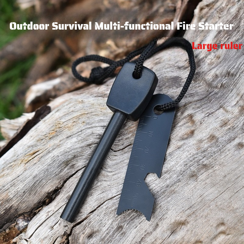 Multi-Function Wooden Handle M - Magnesium Fire Starter review and price