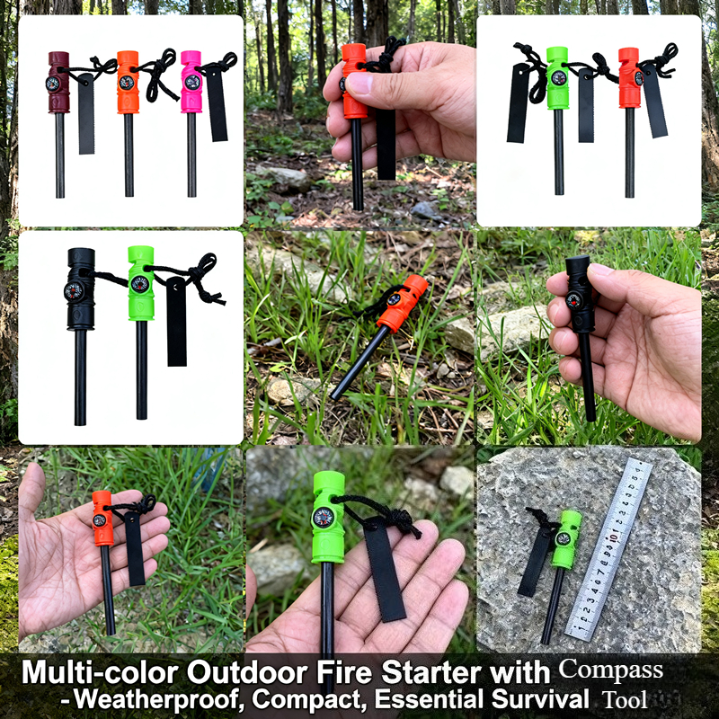 Multifunctional Long Tactical  - Magnesium Fire Starter review and price