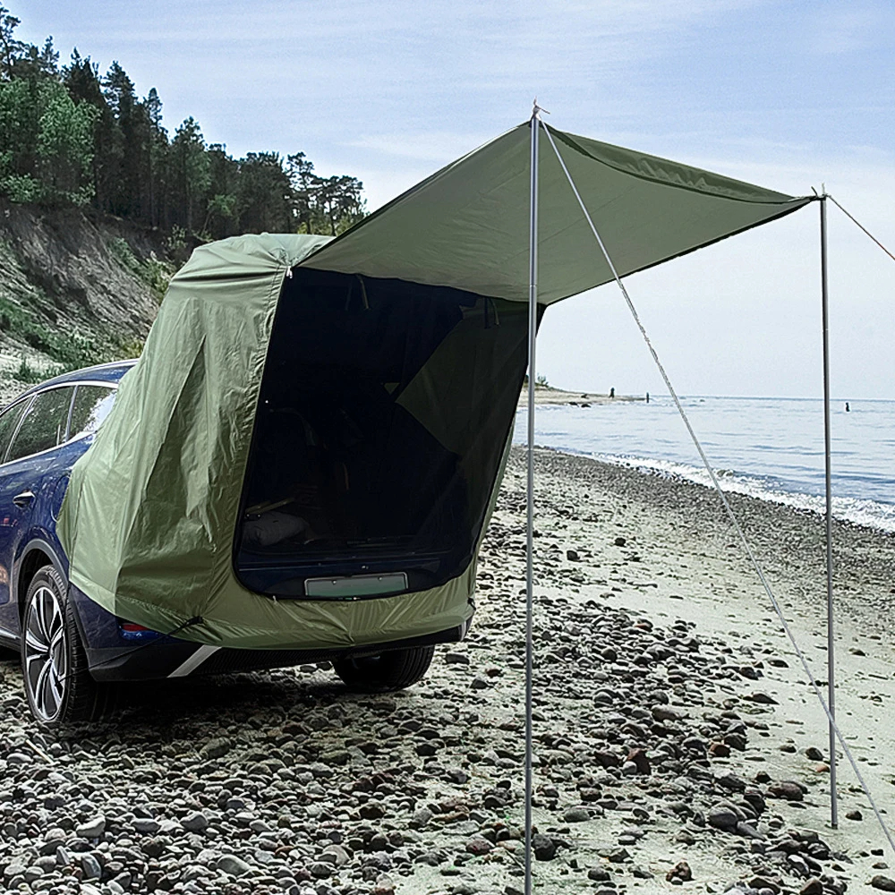 Outdoor Car Rear Tent Camping  - Emergency Mylar Tent review and price