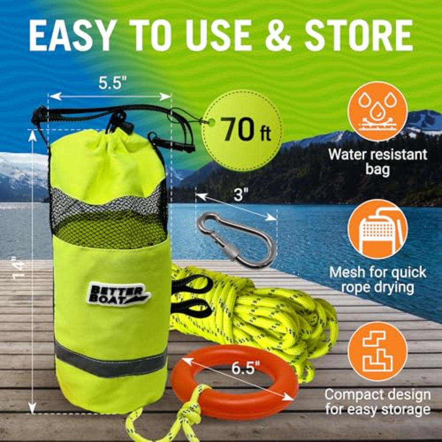Water Throw Bag for Rescue Rop - Rescue Rope Throw review and price