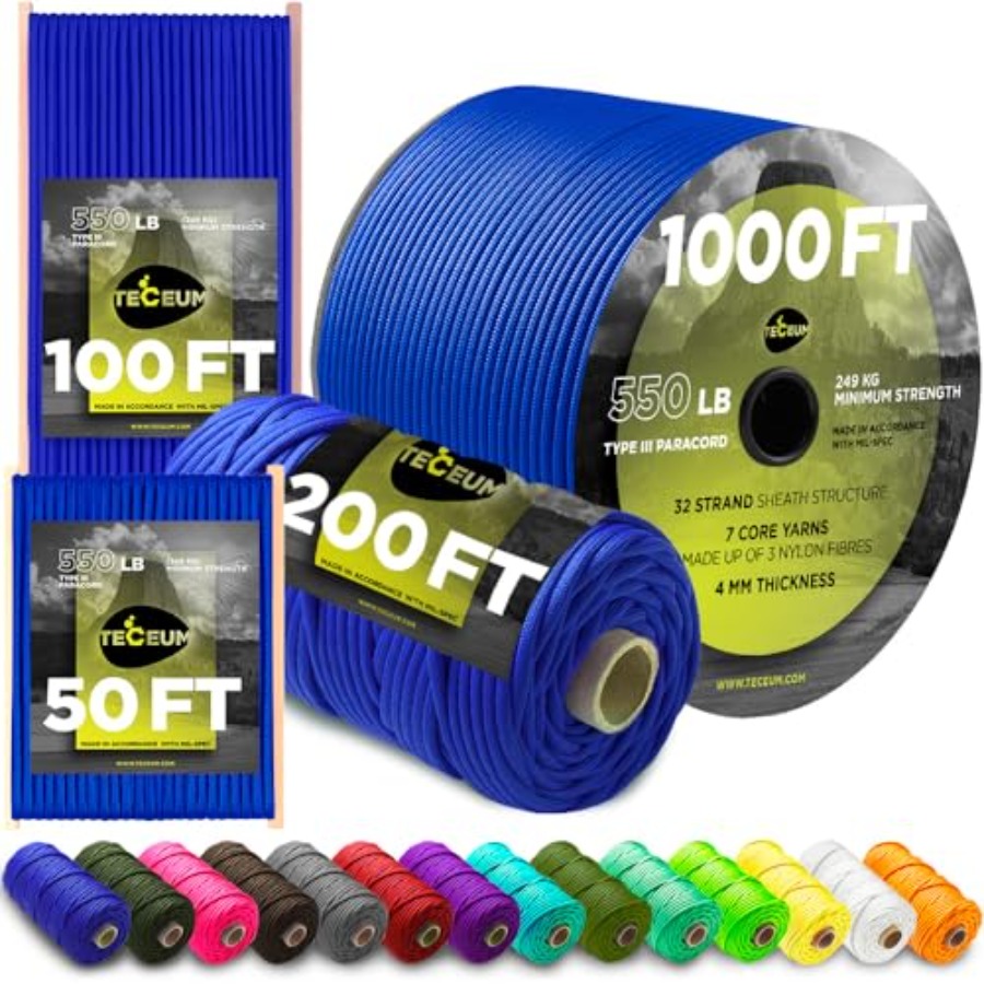5/32 Paracord Rope 1000 1000ft - Para Cord 1000Ft review and price