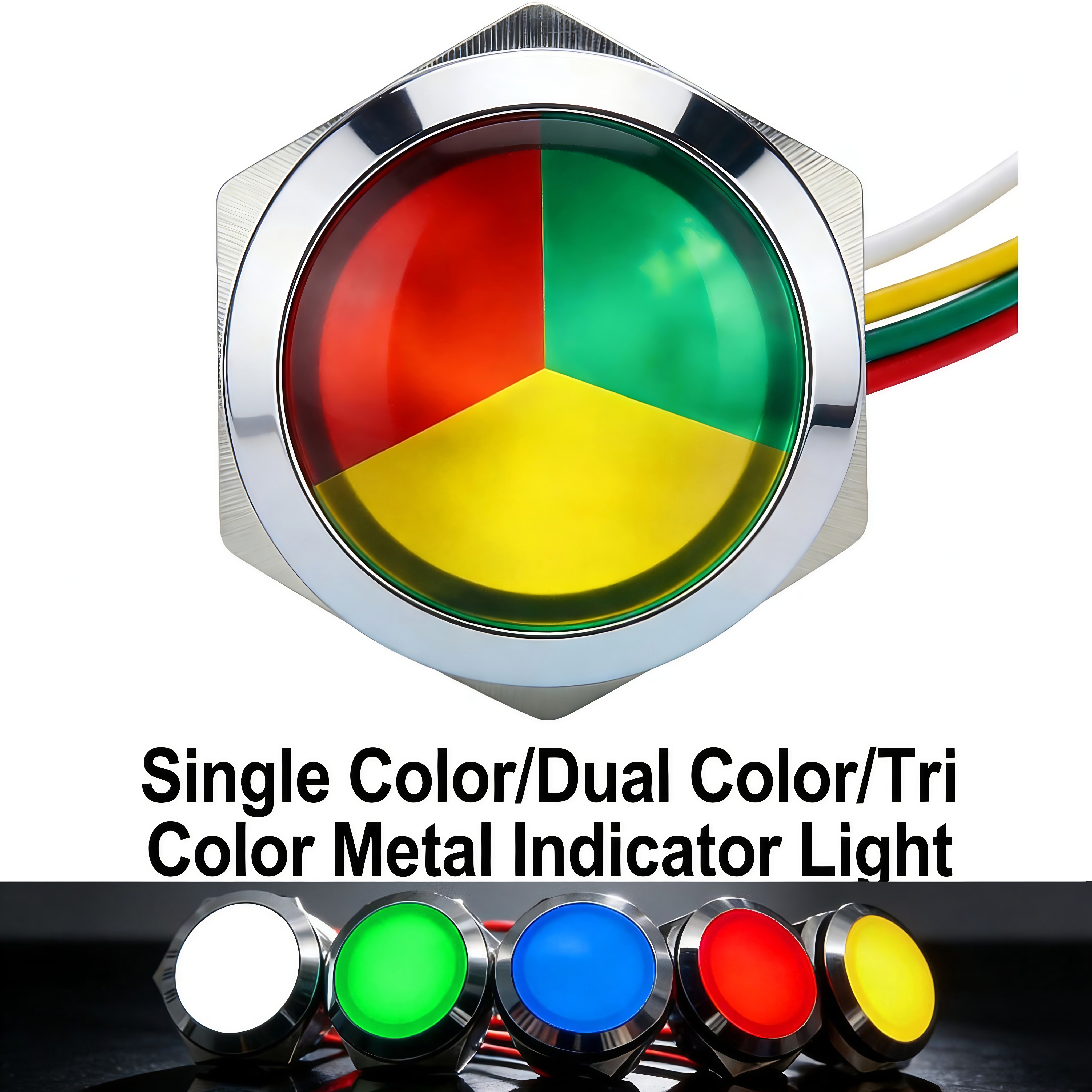 Metal LED Indicator Light 12mm - Signal Panel Orange review and price