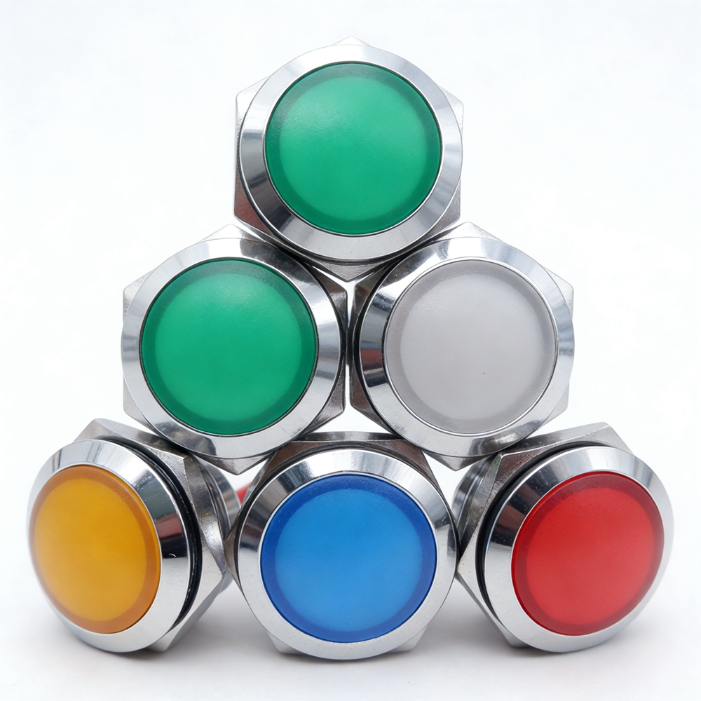 Metal LED Indicator Light 12mm - Signal Panel Orange review and price