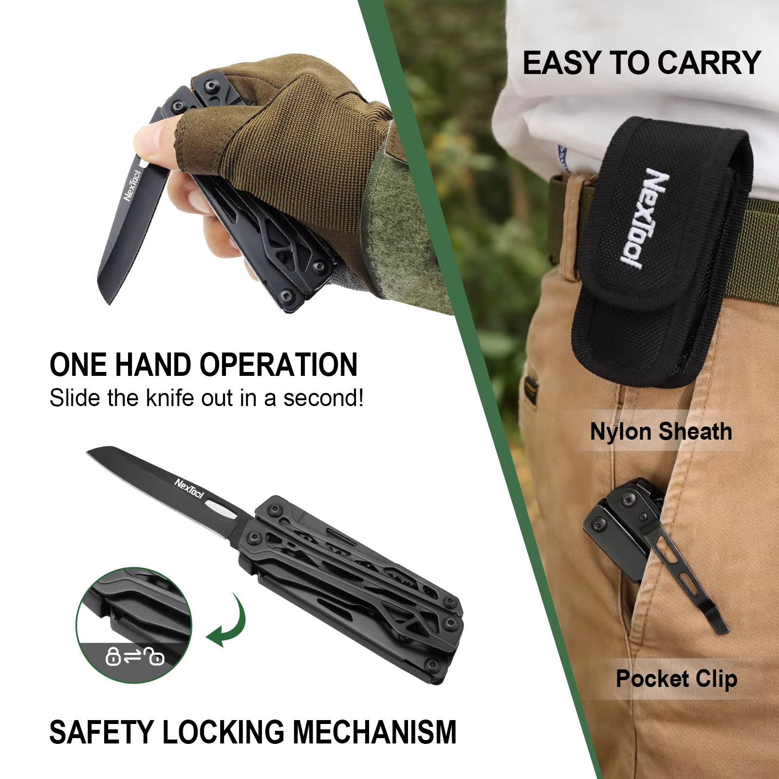 Nextool Black Knight 11 in 1 F - Multi Tool Plier review and price