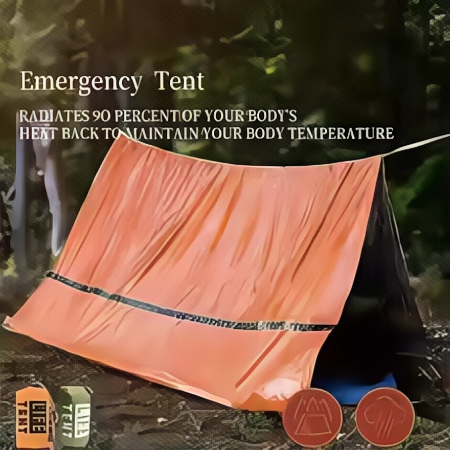 2-Person Emergency Survival Sh - Emergency Mylar Tent review and price