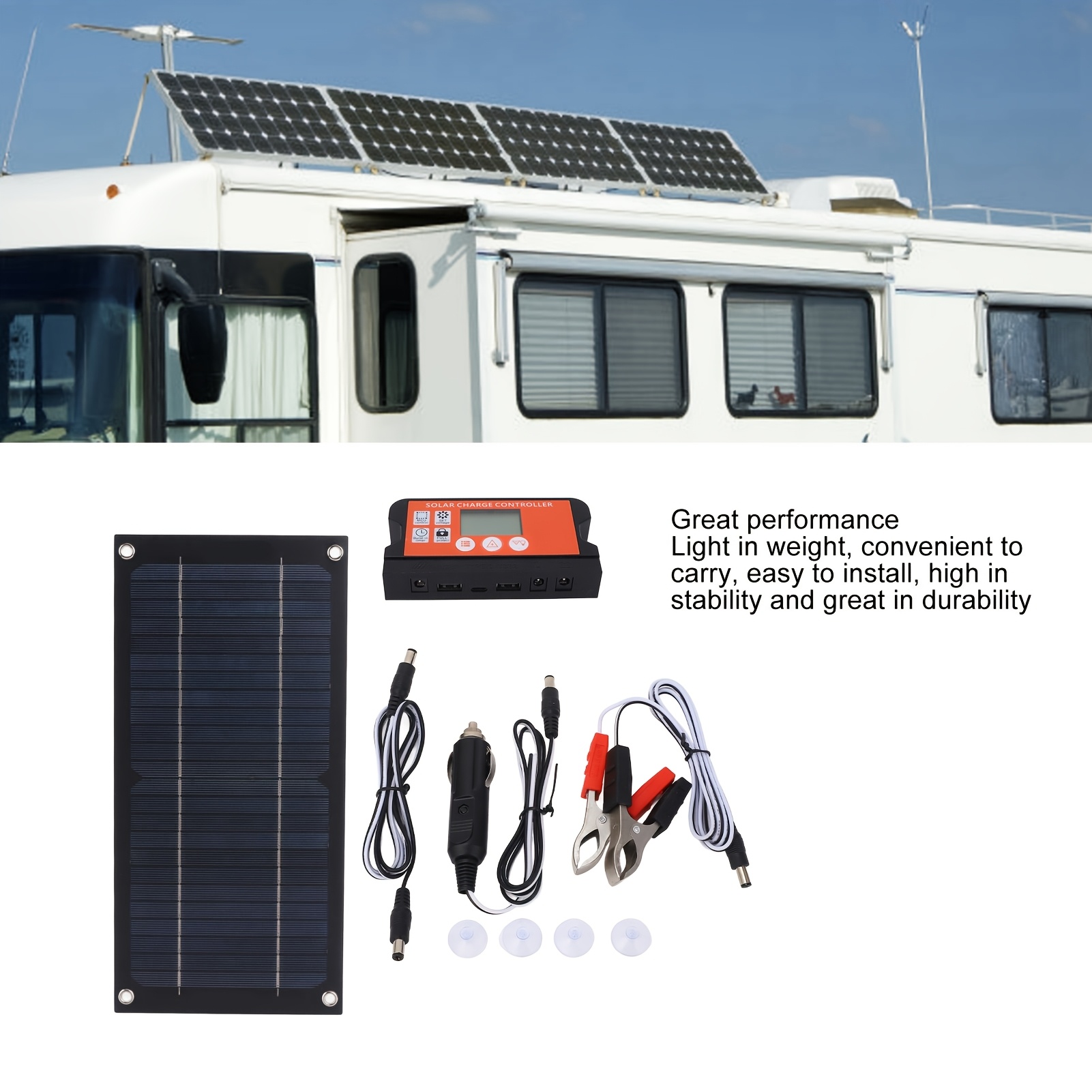 2026 New 18V 100A Solar Panel  - Solar Emergency Charger review and price