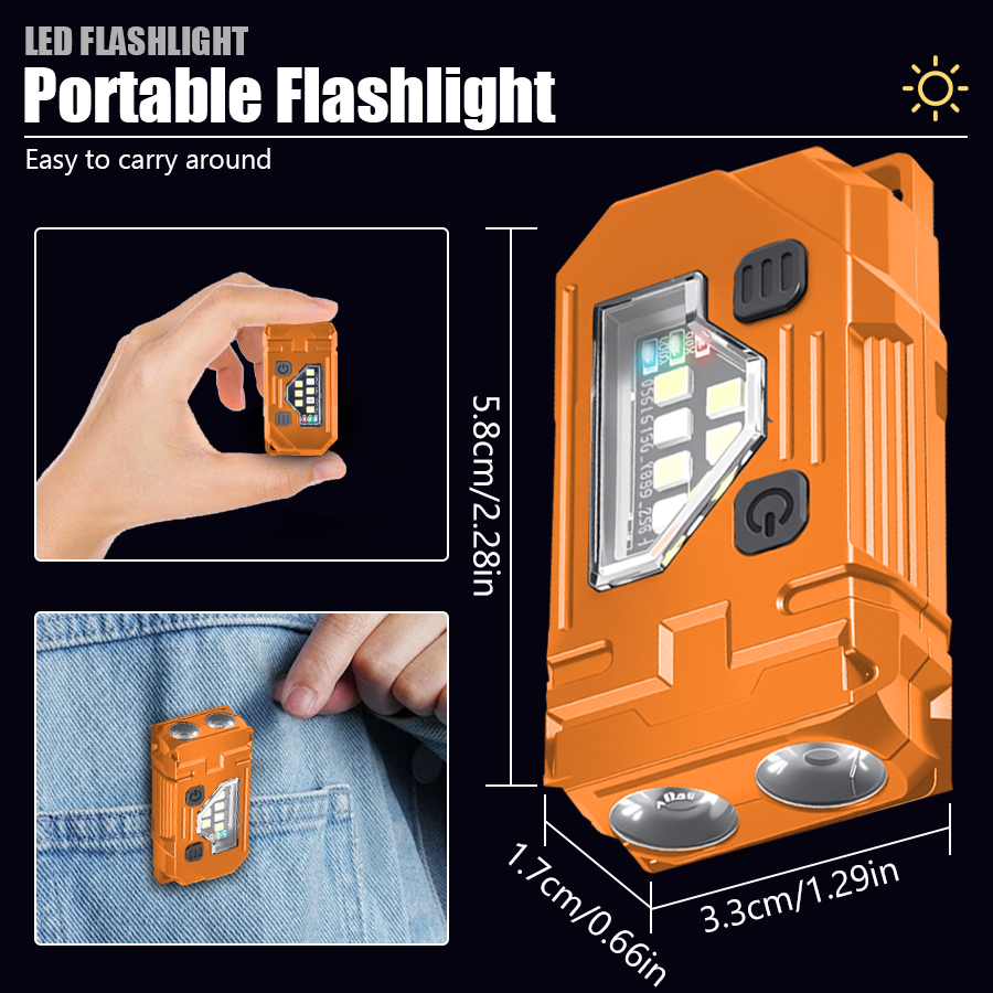 Mini Keychain EDC Flashlight R - Fishing Kit Compact review and price