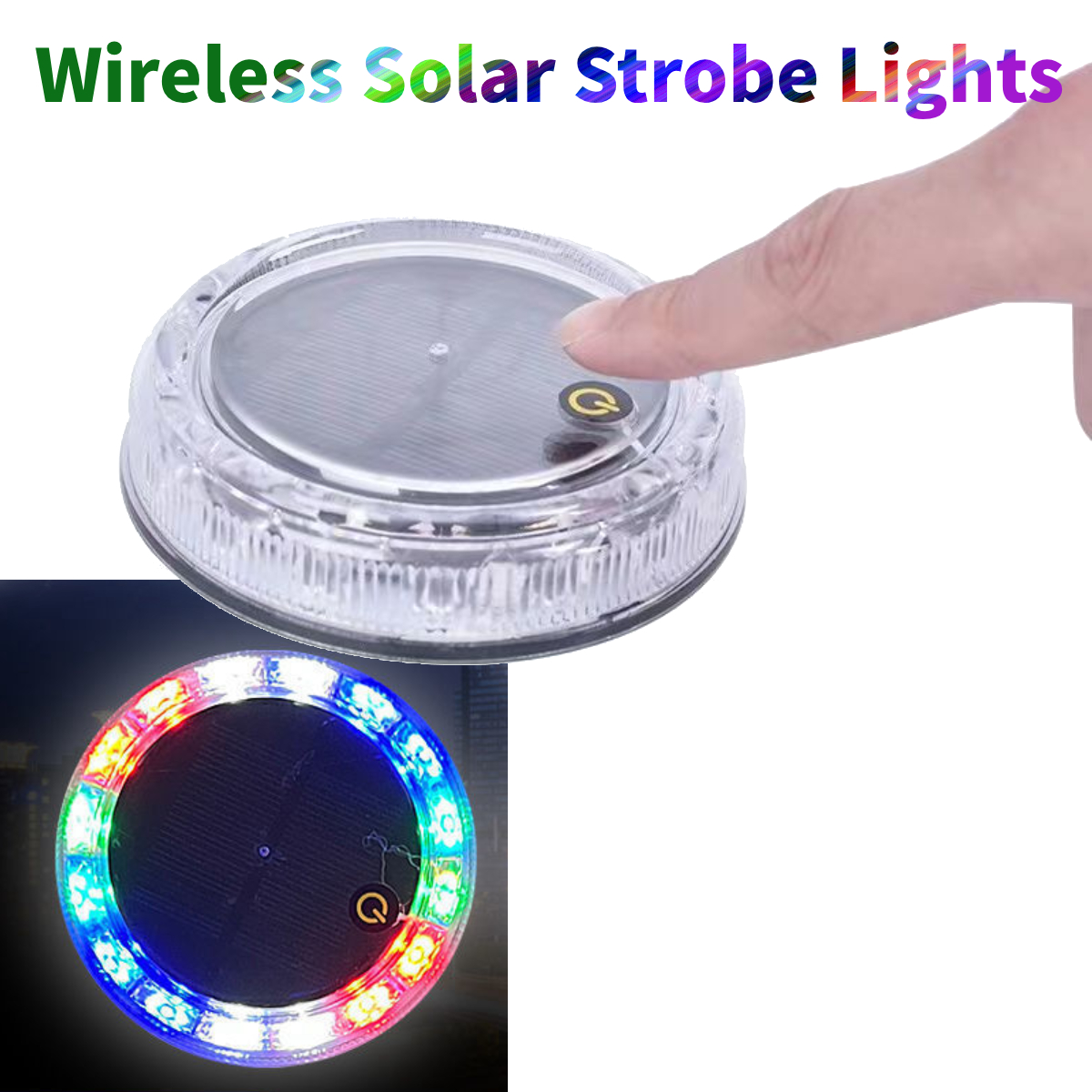1/2x Car Wireless Strobe Touch - Sos Light Strobe review and price