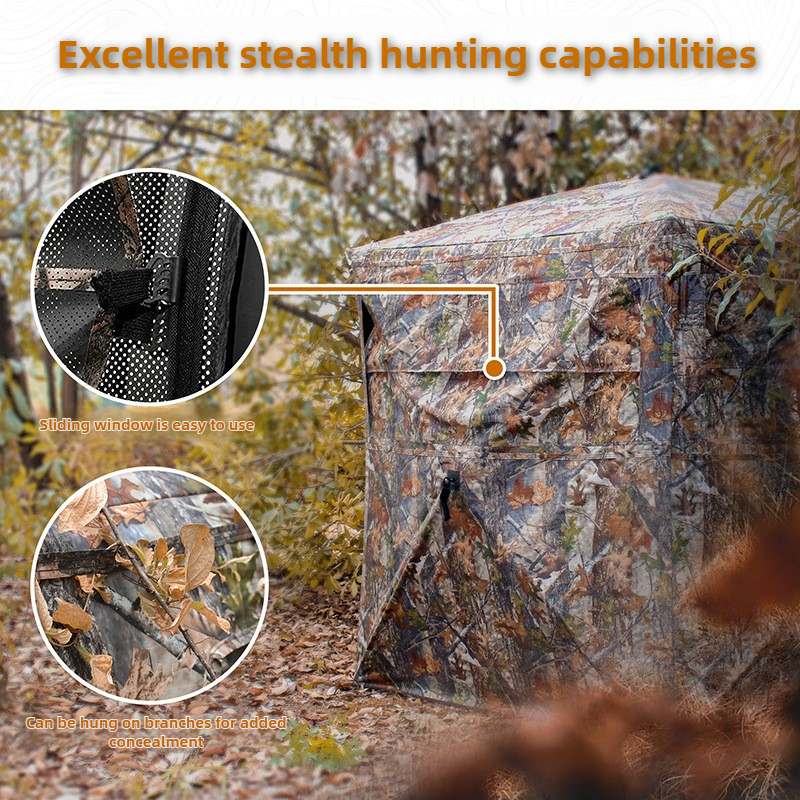 Hunting Tent with 270° One-Way - Emergency Mylar Tent review and price