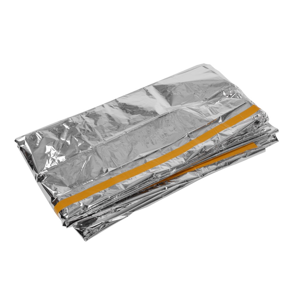2 Pcs Durable Reflective Emerg - Survival Blanket Reflective review and price