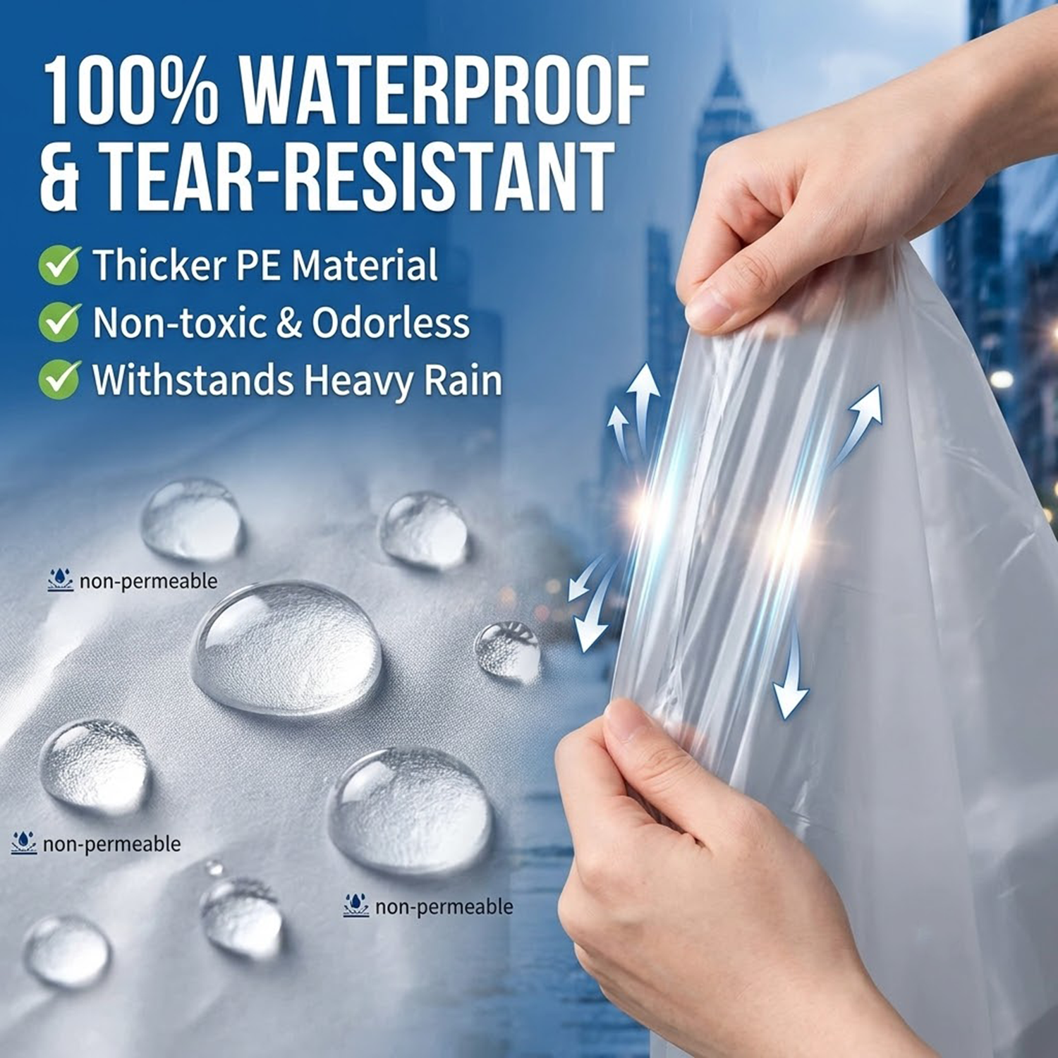 Unisex Portable Card Disposabl - Emergency Poncho Rain review and price