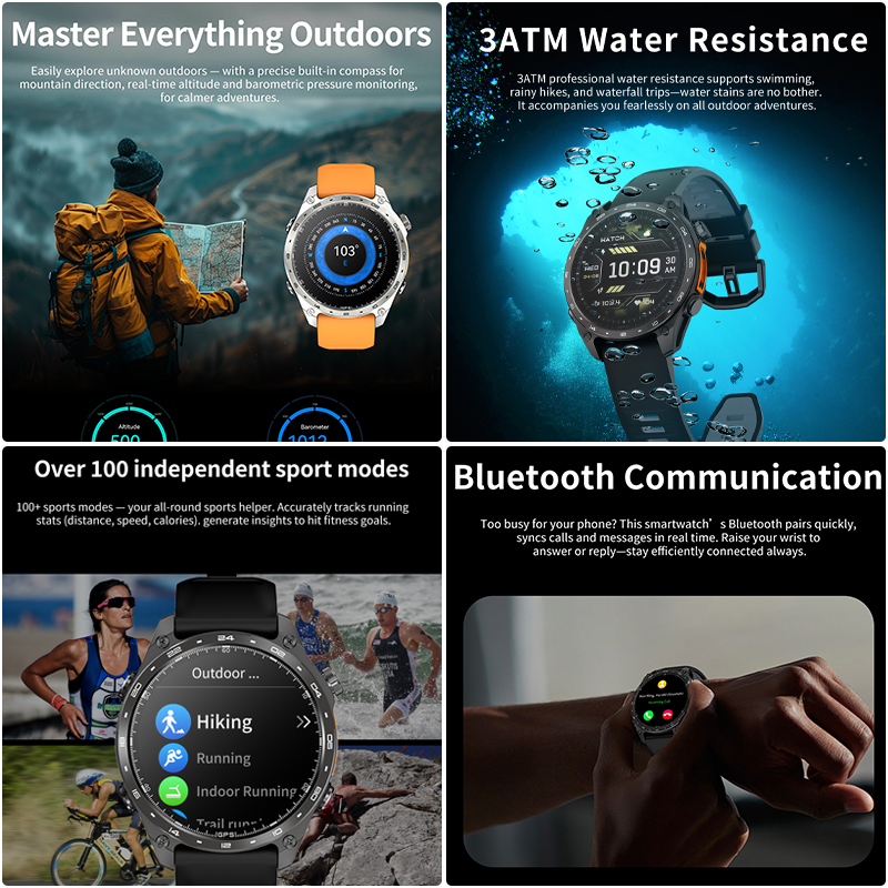 HD300 Pro Men Smart Watch AMOL - Compass Lensatic review and price