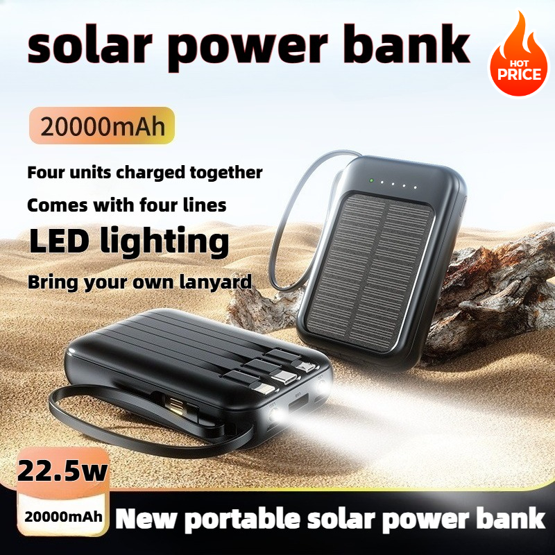 50000mAh Solar Power Bank Supe - Solar Emergency Charger review and price