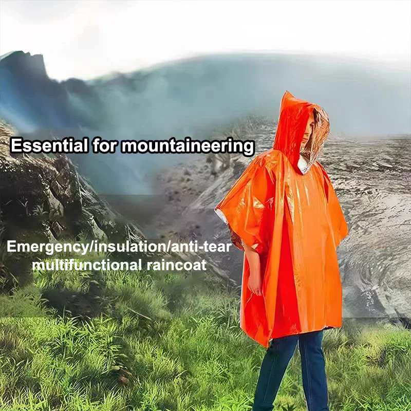 4PCS Emergency Survival Rain H - Survival Blanket Reflective review and price