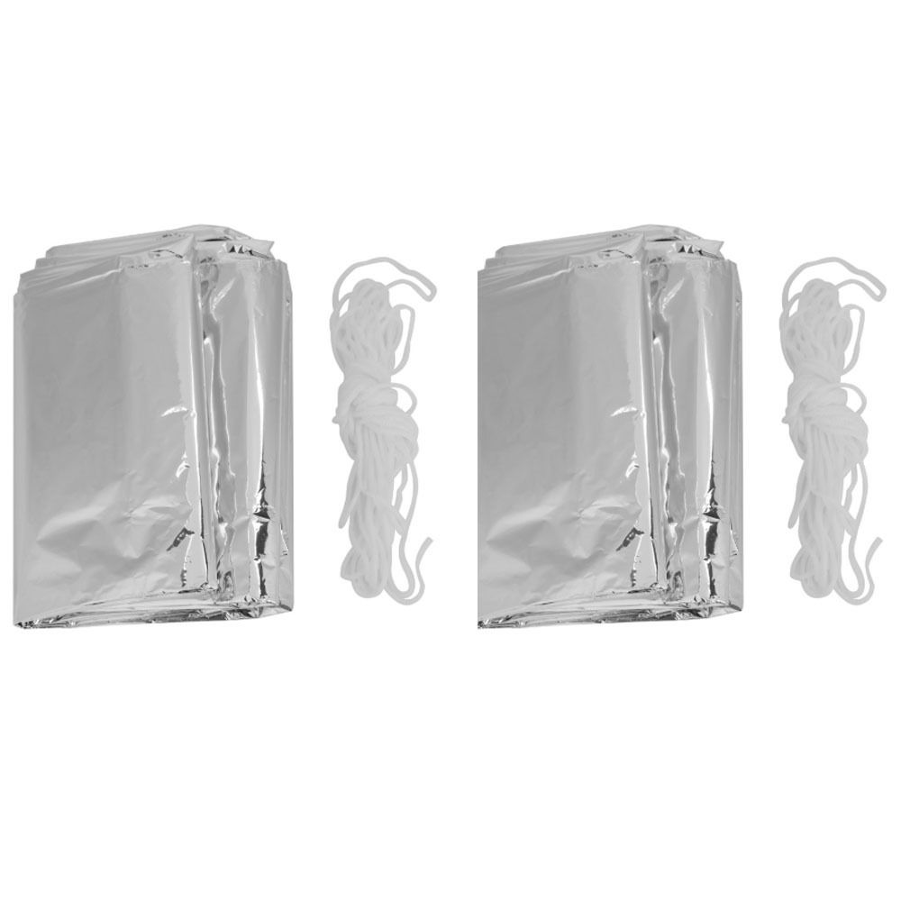 2 Pcs Reflective Emergency She - Survival Blanket Reflective review and price