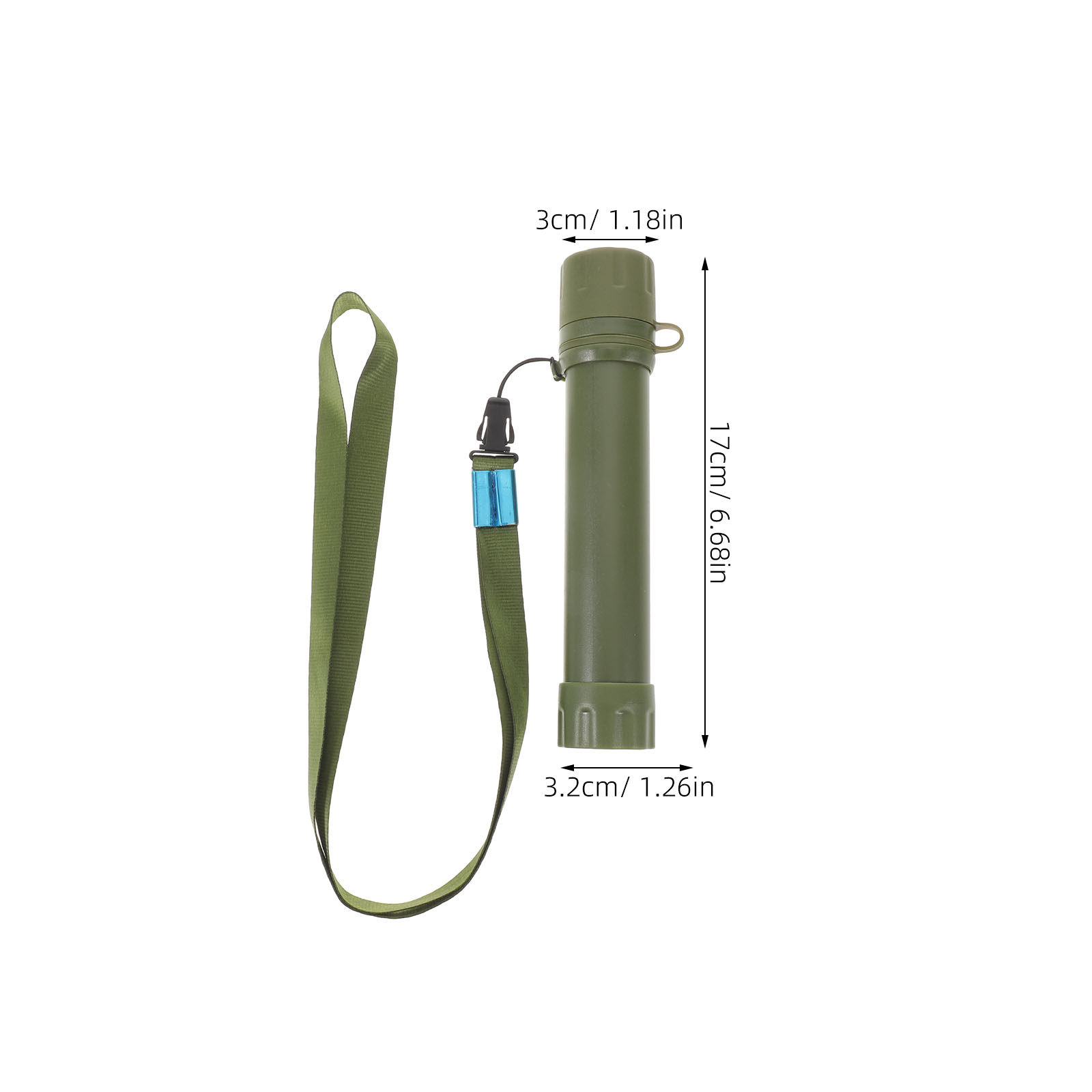 Compact Survival Water Filter  - Water Purification Straw review and price