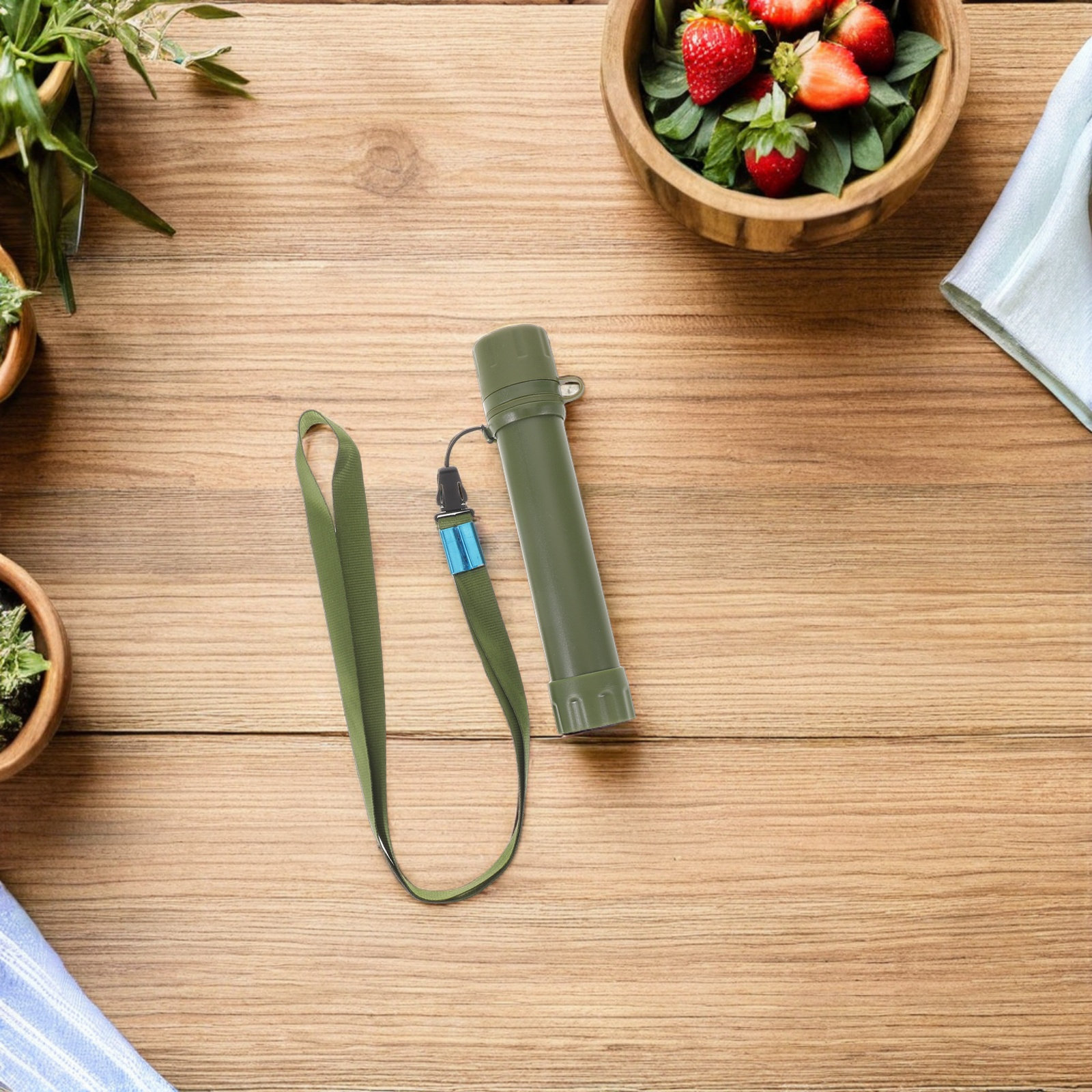 Compact Survival Water Filter  - Water Purification Straw review and price