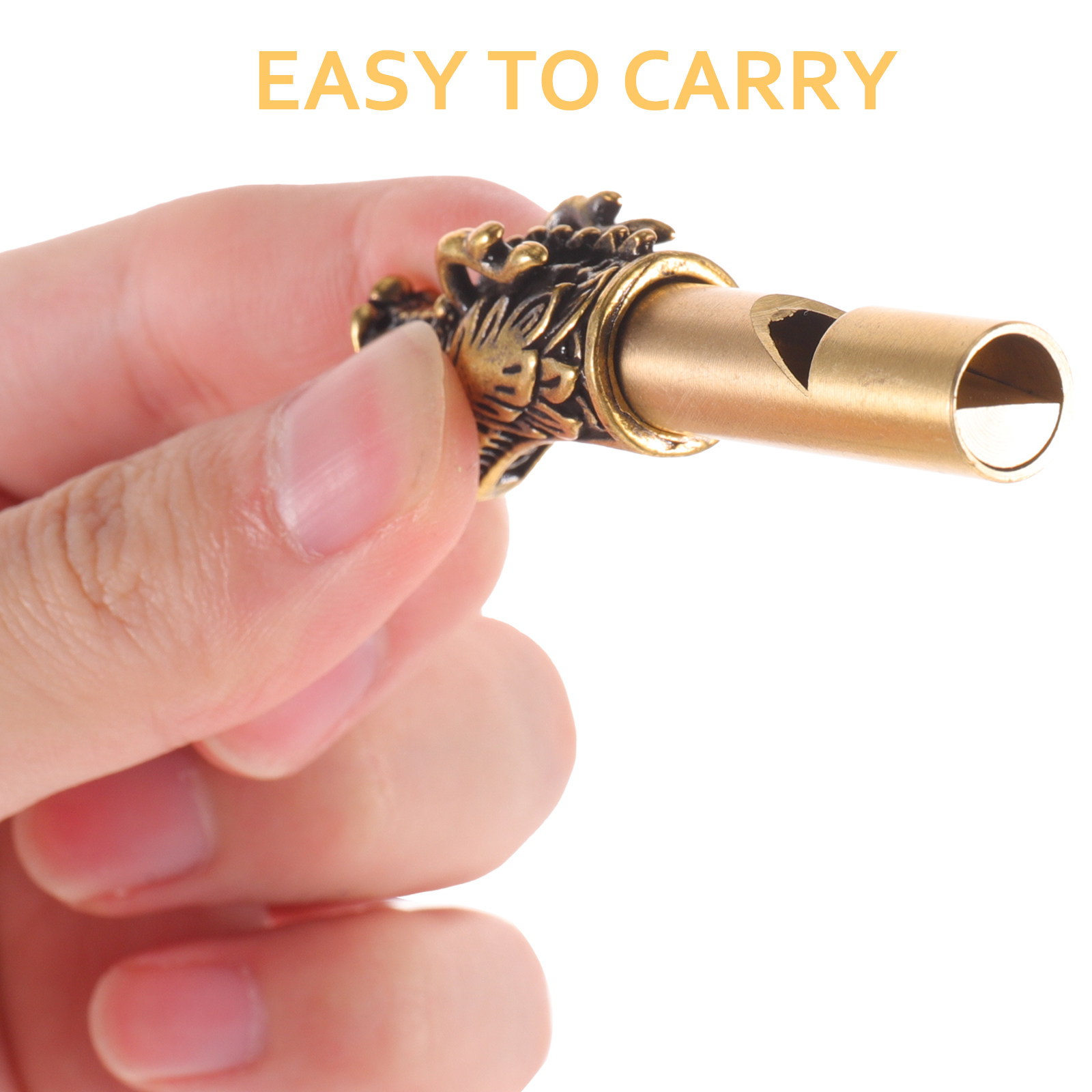 Delicate Brass Whistle Keychai - Emergency Whistle Loud review and price