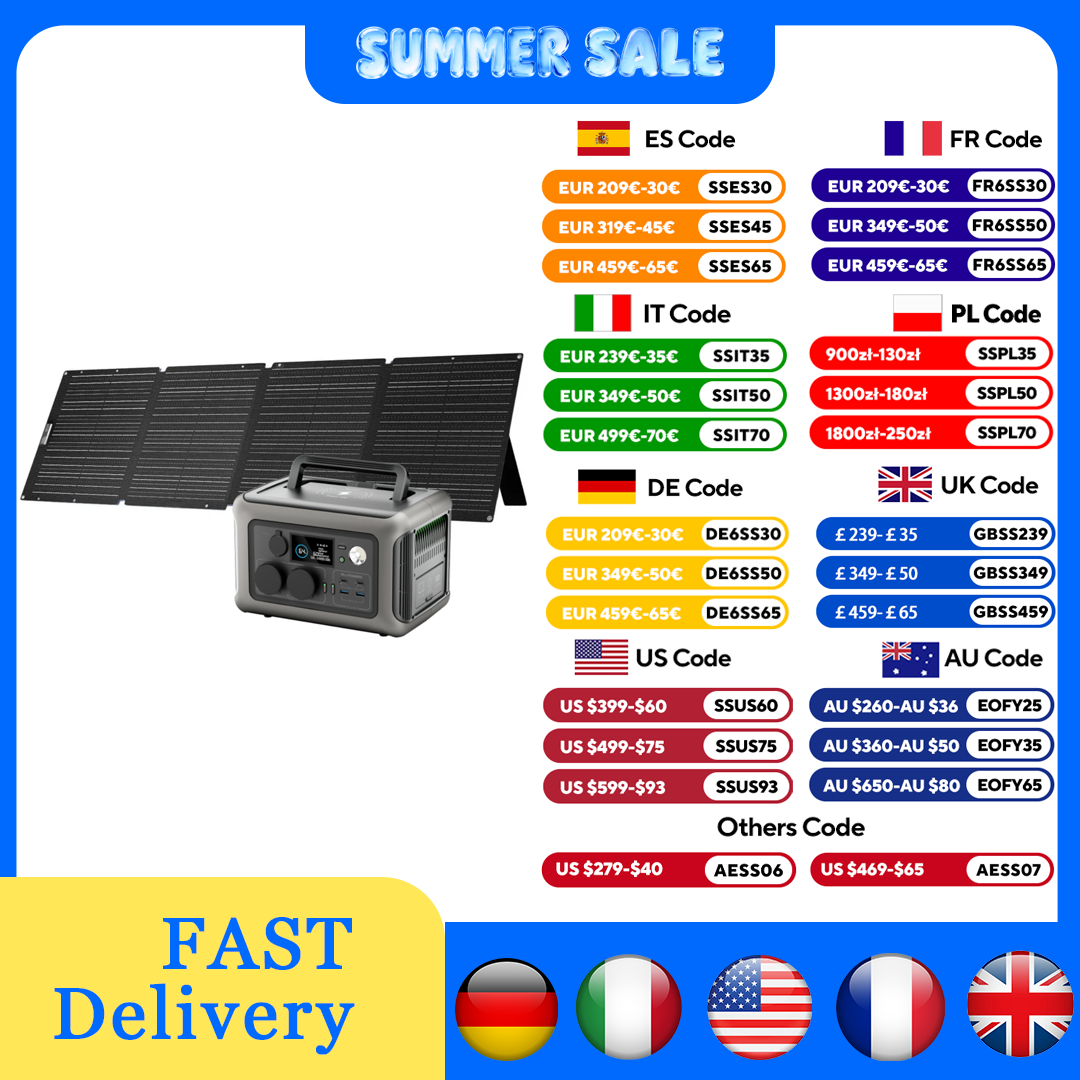 ALLPOWERS R600 299Wh 600W LiFe - Solar Emergency Charger review and price