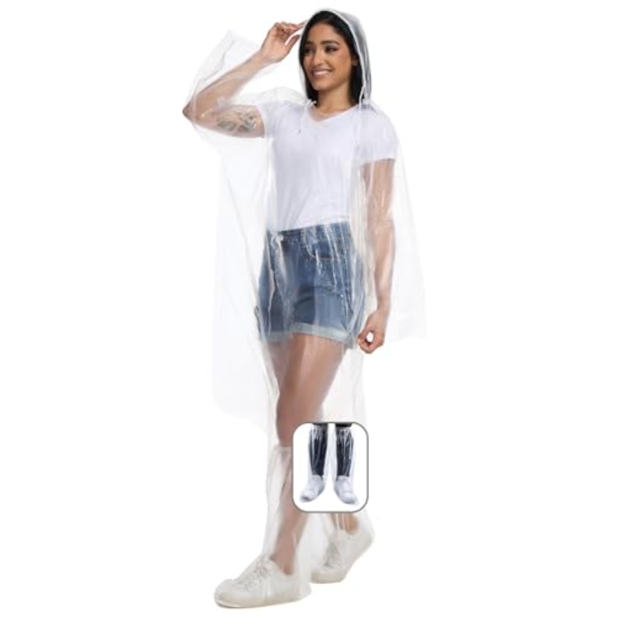 Disposable Rain Ponchos for Ad - Emergency Poncho Rain review and price