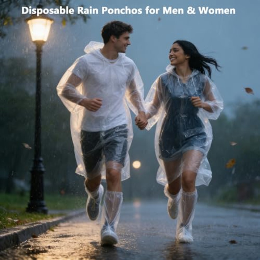 Disposable Rain Ponchos for Ad - Emergency Poncho Rain review and price