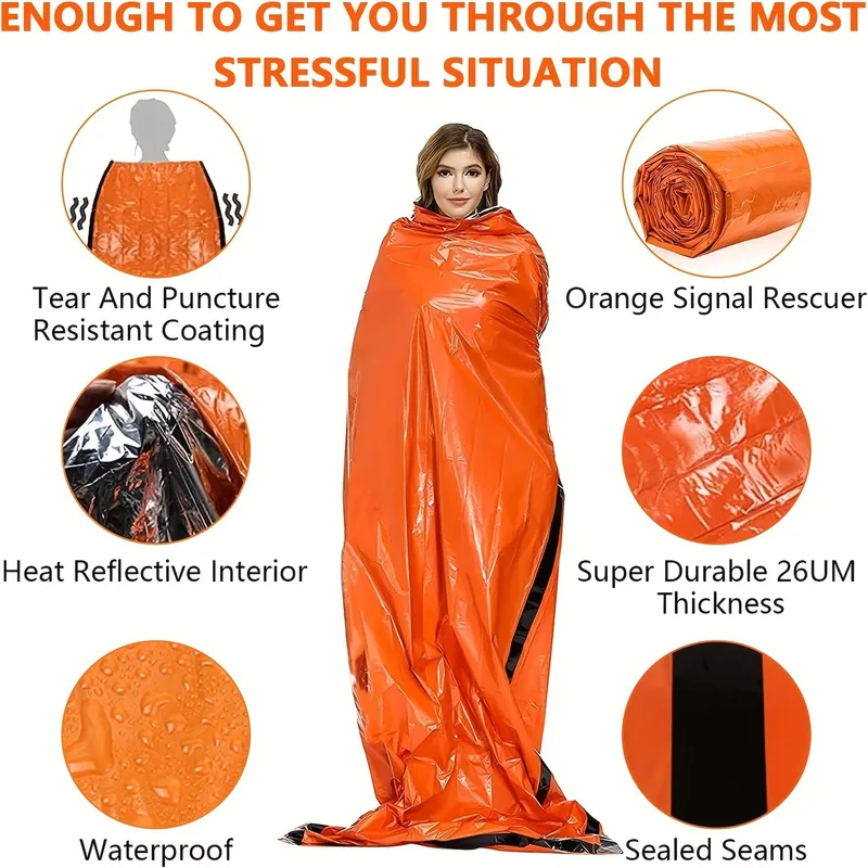 Portable Waterproof Emergency  - Emergency Mylar Tent review and price