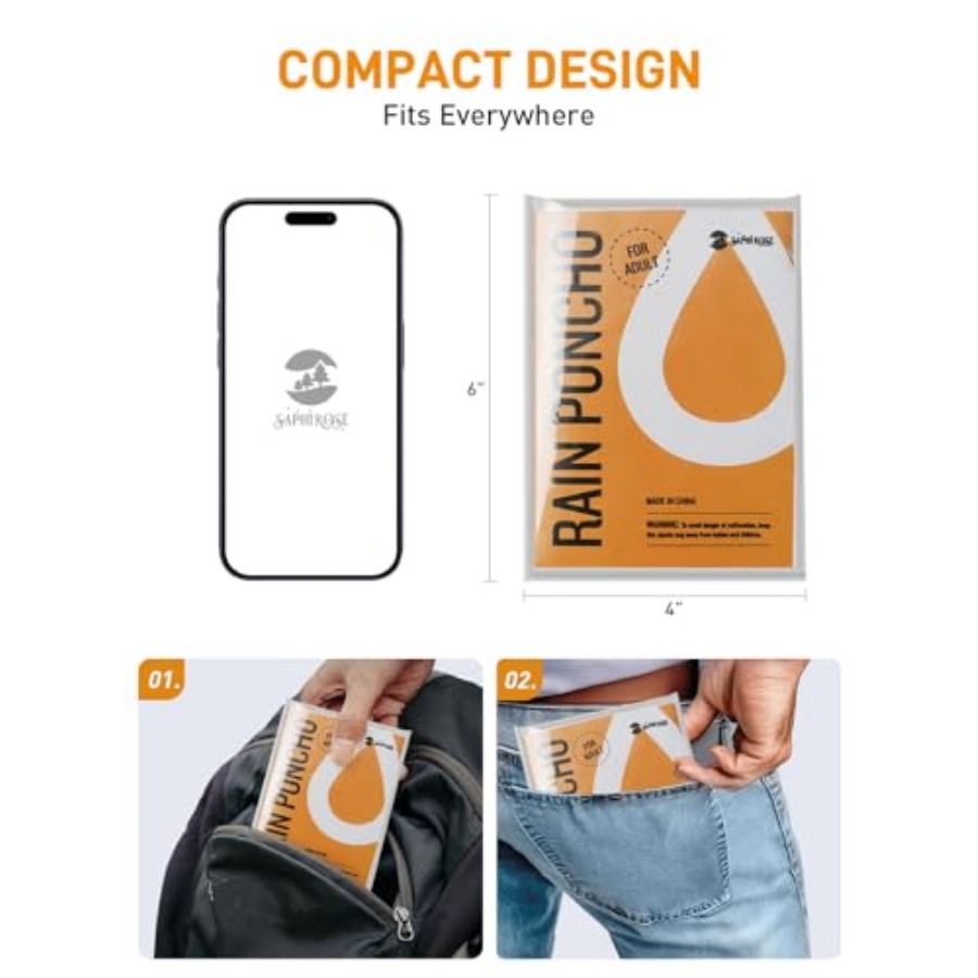 Disposable Rain Ponchos Emerge - Emergency Poncho Rain review and price