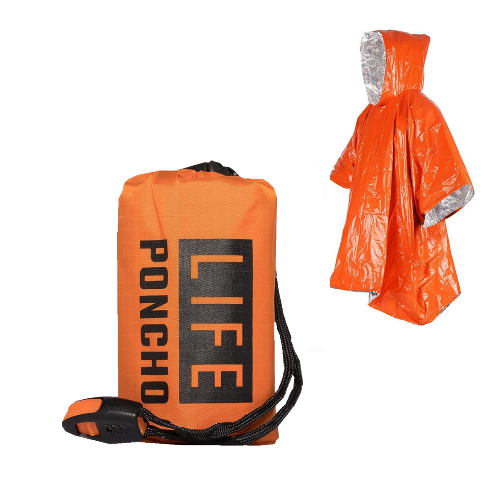 LIFE Emergency Survival Poncho - Survival Blanket Reflective review and price