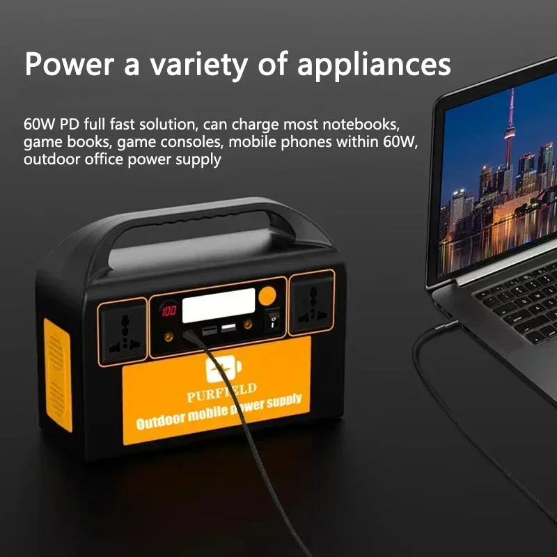 PURFIELD 220V 110V 300W Portab - Solar Emergency Charger review and price