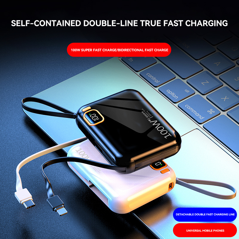 50000mAh Power Bank 100W Detac - Solar Emergency Charger review and price