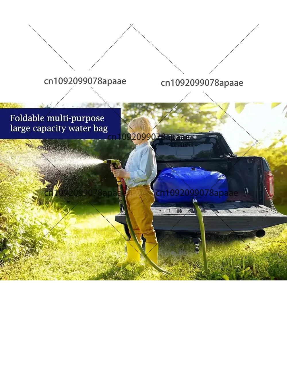 110L PVC Water Storage Bag, Po - Water Bag Collapsible review and price