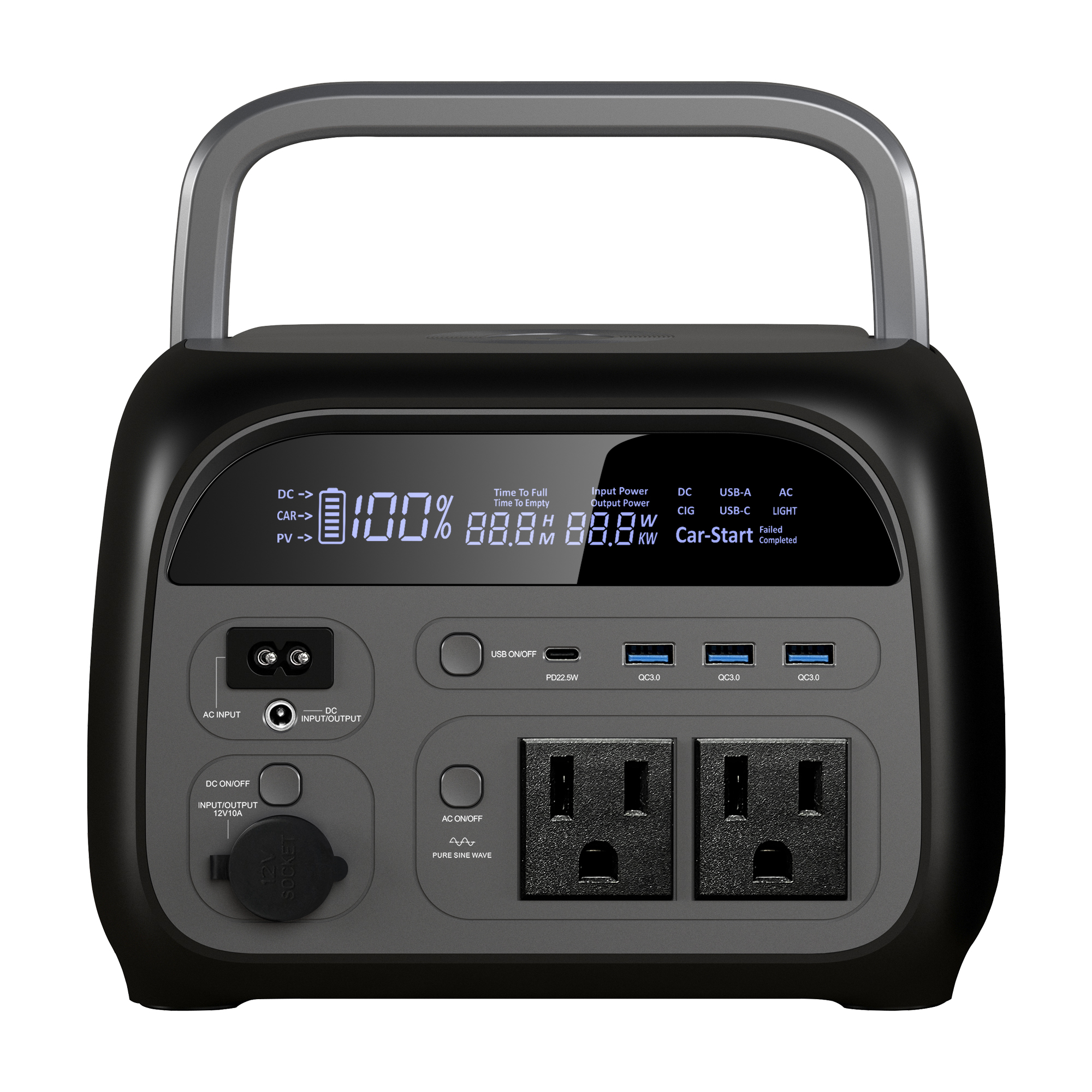 CTOLITY AP400 500W Portable Po - Solar Emergency Charger review and price